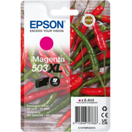Epson 503XL ink cartridge 1 pc(s) Original High (XL) Yield Magenta