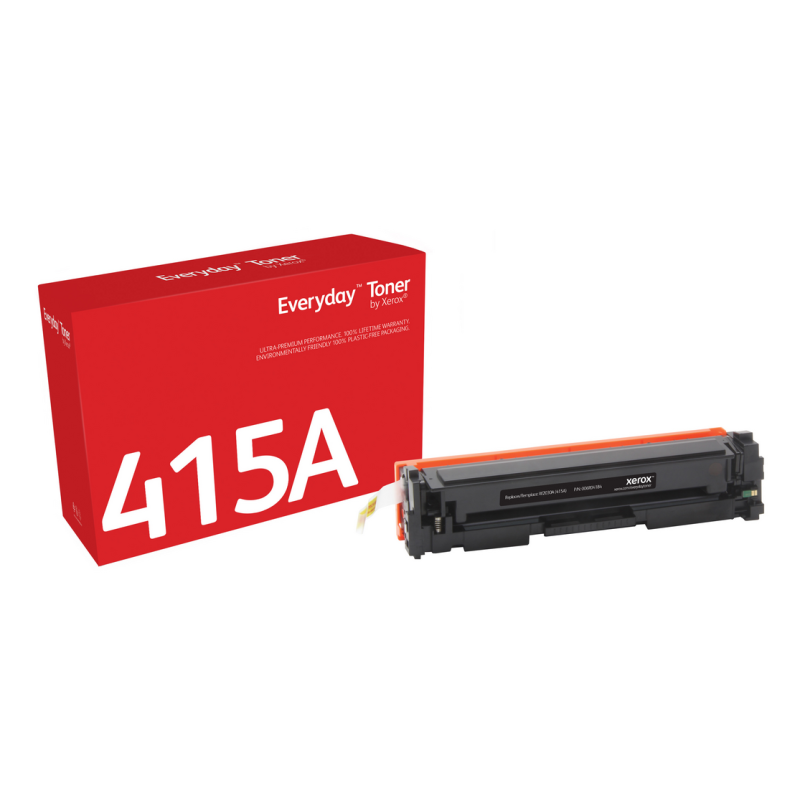 Everyday™ Black Toner by Xerox compatible with HP 415A (W2030A), Standard capacity