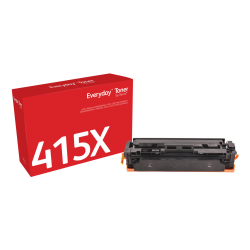Everyday™ Black Toner by Xerox compatible with HP 415X (W2030X), High capacity