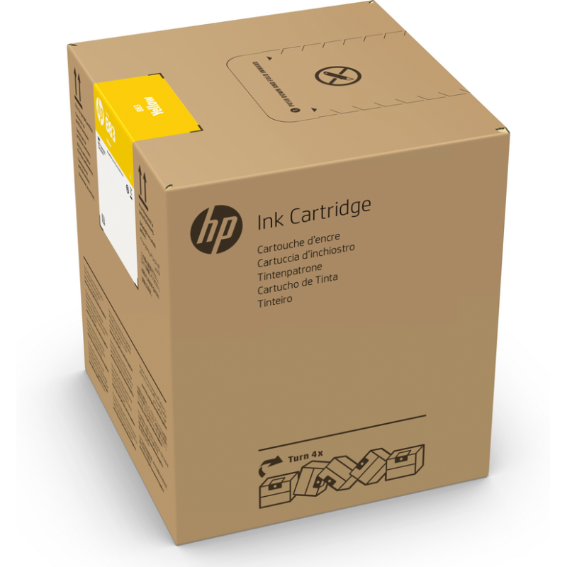 HP 883 5-liter Yellow Latex Ink Cartridge