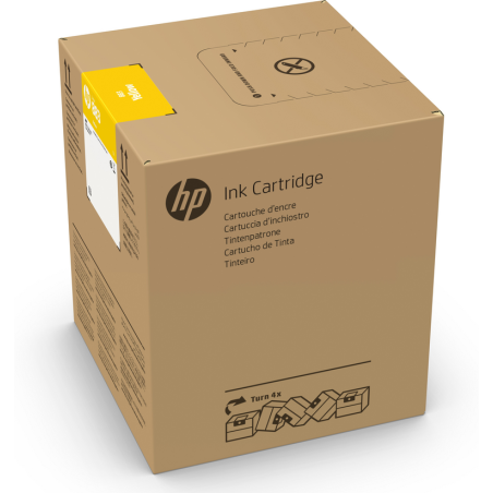HP 883 5-liter Yellow Latex Ink Cartridge