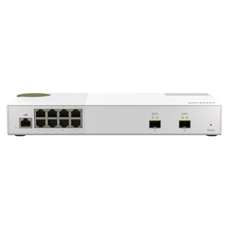 QNAP QSW-M2108-2S network switch Managed L2 2.5G Ethernet (100/1000/2500) Grey