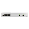 QNAP QSW-M2108-2S network switch Managed L2 2.5G Ethernet (100/1000/2500) Grey