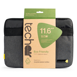 Techair TAECV007 Sustainable style for 11.6" laptops and Chromebooks. Made from recycled bottles, the Eco Sleeve pairs eco-frien