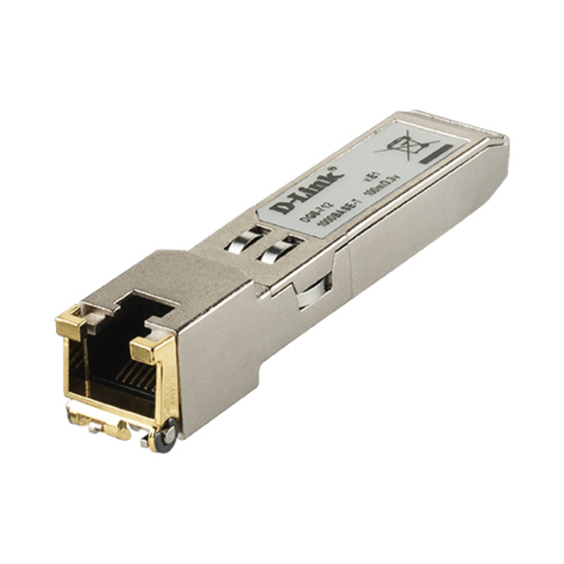 D-Link SFP 10/100/1000 BASE-T Copper Transceiver
