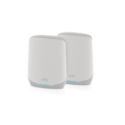 NETGEAR Orbi RBK762S Tri-band (2.4 GHz / 5 GHz / 5 GHz) Wi-Fi 6 (802.11ax) White 5 Internal