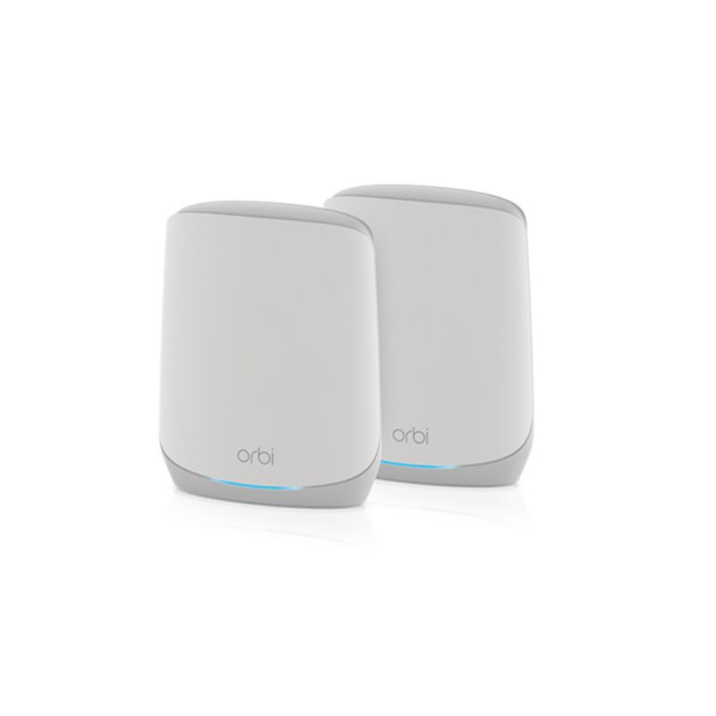 NETGEAR Orbi RBK762S Tri-band (2.4 GHz / 5 GHz / 5 GHz) Wi-Fi 6 (802.11ax) White 5 Internal