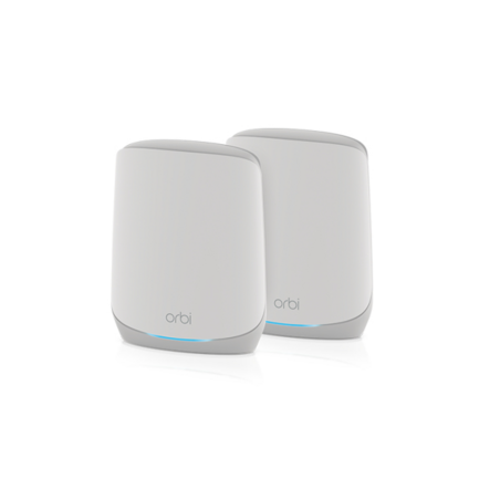 NETGEAR Orbi RBK762S Tri-band (2.4 GHz / 5 GHz / 5 GHz) Wi-Fi 6 (802.11ax) White 5 Internal