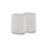 NETGEAR Orbi RBK762S Tri-band (2.4 GHz / 5 GHz / 5 GHz) Wi-Fi 6 (802.11ax) White 5 Internal