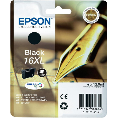 Epson Pen and crossword Singlepack Black 16XL DURABrite Ultra Ink