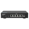 QNAP QSW-1105-5T network switch Unmanaged Gigabit Ethernet (10/100/1000) Black