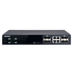 QNAP QSW-M804-4C network switch Managed 10G Ethernet (100/1000/10000) Black