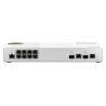 QNAP QSW-M2108-2C network switch Managed L2 2.5G Ethernet (100/1000/2500) Grey, White