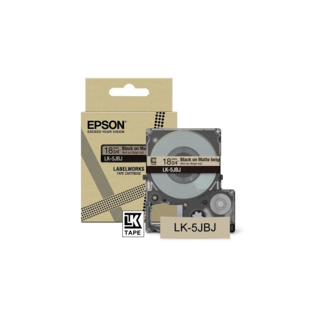 Epson LK-5JBJ Beige, Black