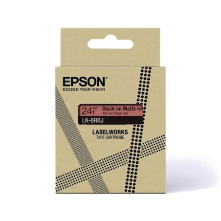 Epson C53S672072 printer label Black, Red