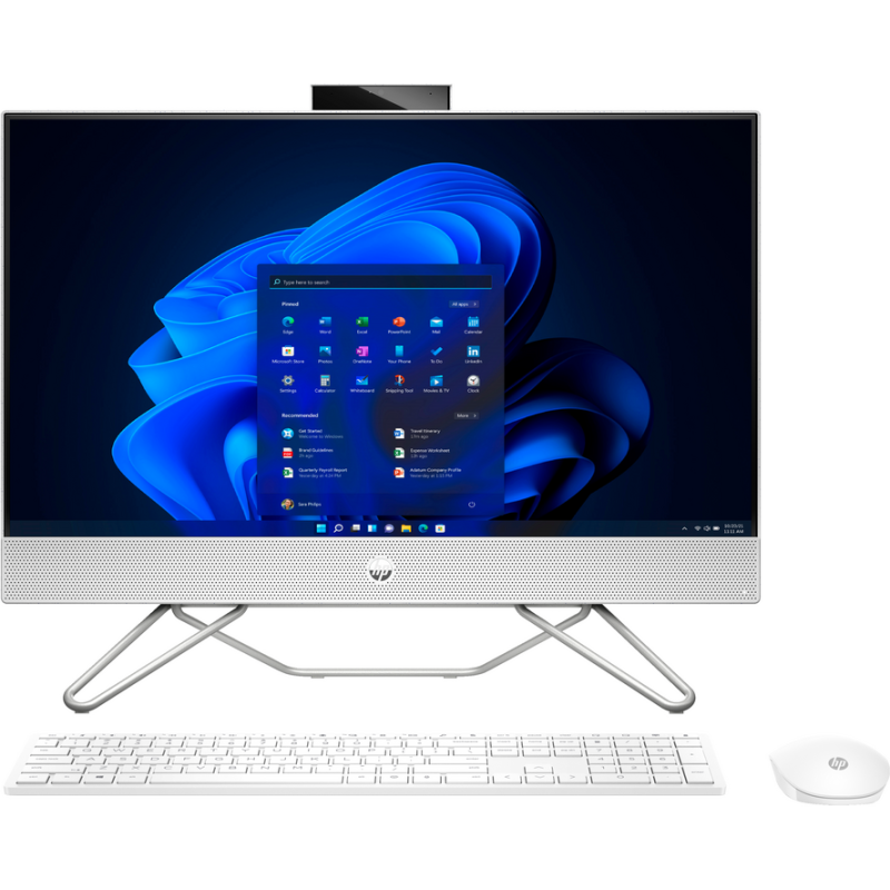 HP Pro 240 G9 Intel® Core™ i5 i5-1235U 60.5 cm (23.8") 1920 x 1080 pixels All-in-One PC 8 GB DDR4-SDRAM 256 GB SSD Windows 11 Ho