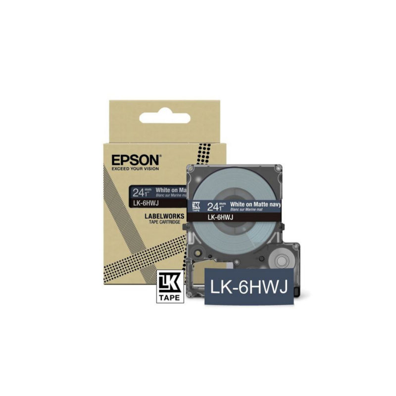 Epson LK-6HWJ Navy, White