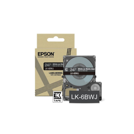 Epson LK-6BWJ Black, White