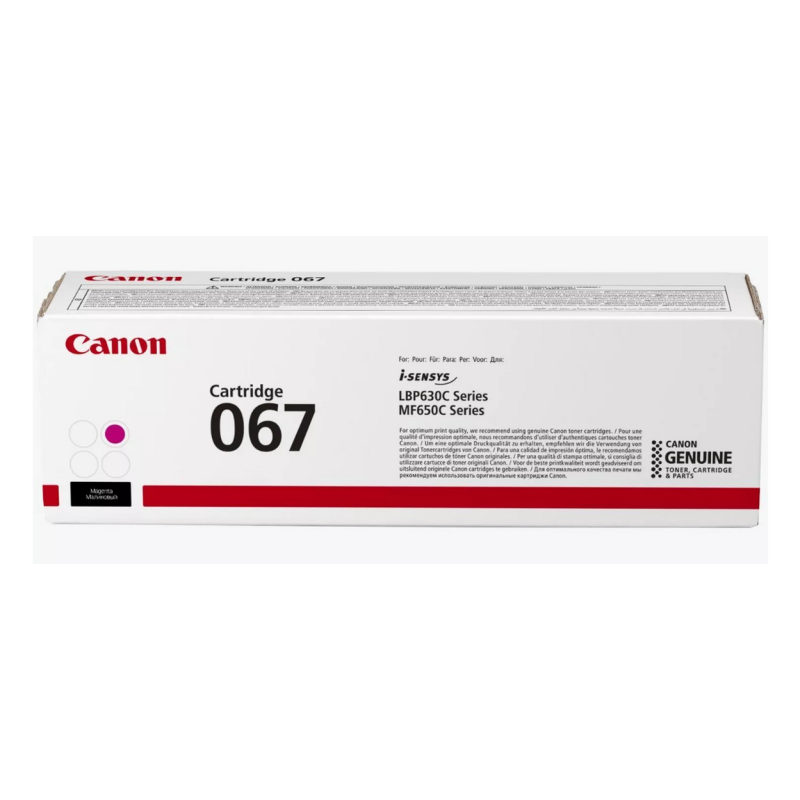 Canon 067 toner cartridge 1 pc(s) Original Magenta