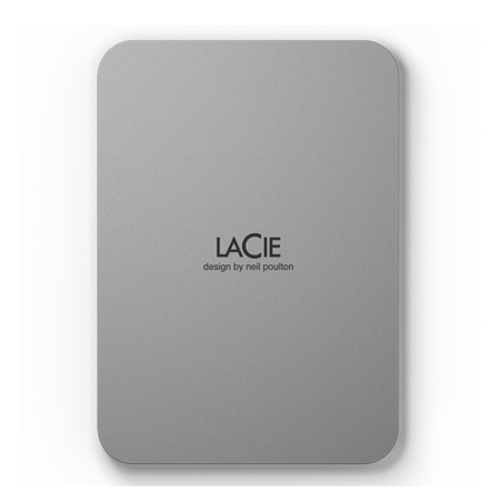 Seagate Lacie Mobile Drive external hard drive 4 TB USB Type-C 3.2 Gen 1 (3.1 Gen 1) Silver