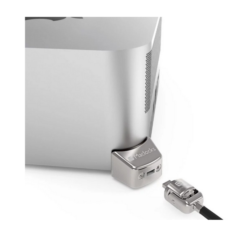 Compulocks Mac Studio Ledge Lock Adapter Silver
