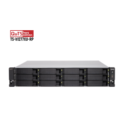 QNAP TS-h1277XU-RP NAS Rack (2U) AMD Ryzen™ 7 3700X 32 GB DDR4 0 TB QNAP QTS Black, Grey
