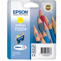 Epson Pencils Singlepack Yellow T0324 DURABrite Ink