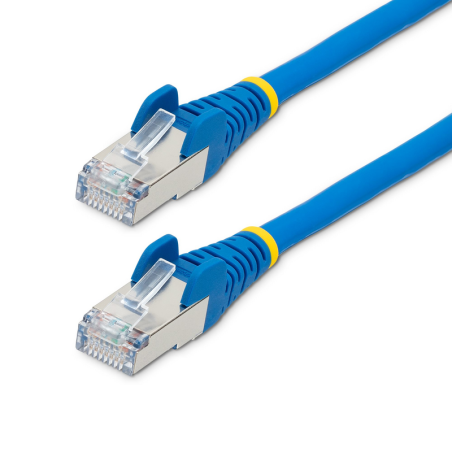 StarTech.com 7m CAT6a Ethernet Cable - Blue - Low Smoke Zero Halogen (LSZH) - 10GbE 500MHz 100W PoE++ Snagless RJ-45 w/Strain Re