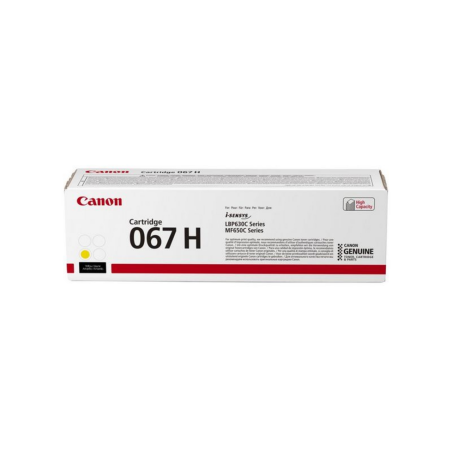Canon 067H toner cartridge 1 pc(s) Original Yellow