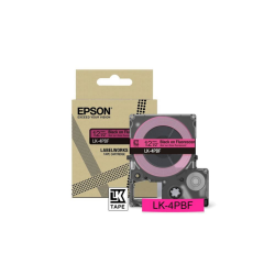 Epson LK-4PBF Black, Pink