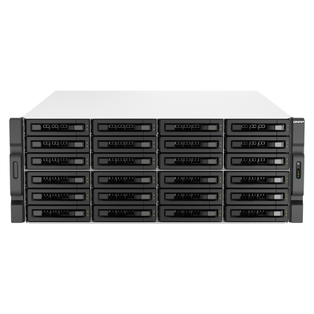 QNAP TS-H3087XU-RP NAS Rack (4U) Intel Xeon E E-2378 64 GB DDR4 0 TB QuTS hero Black, White