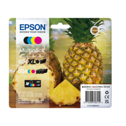 Epson 604XL ink cartridge 4 pc(s) Original High (XL) Yield Black, Cyan, Magenta, Yellow