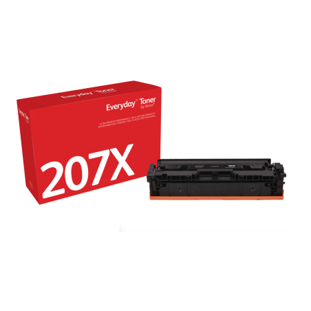 Everyday™ Black Toner by Xerox compatible with HP 207X (W2210X), High capacity