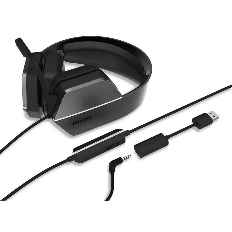 Philips 4000 series TAG4106BK/00 headphones/headset Wired Head-band Gaming Black
