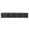 QNAP TS-1273AU-RP-8G NAS/storage server Rack (2U) Ryzen Embedded V1500B 8 GB DDR4 0 TB QNAP QTS Aluminium, Black