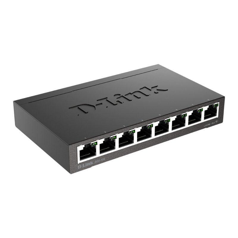 D-Link 8-Port Gigabit Unmanaged Desktop Switch