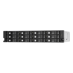 QNAP TL-R1220Sep-RP HDD/SSD enclosure Black, Grey 2.5/3.5"