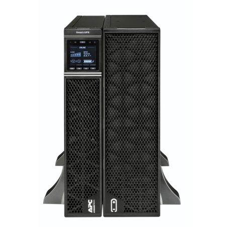 APC Smart-UPS On-Line, 10kVA/10kW, Rack/Tower, 230V, 2x IEC C13+1x IEC C19+Hard wire 3-wire (H+N+E) outlets, Network Card, W/O r