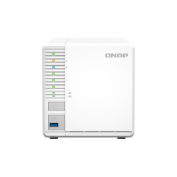 QNAP TS-364 NAS Tower Intel® Celeron® 4 GB DDR4 0 TB QNAP QTS White