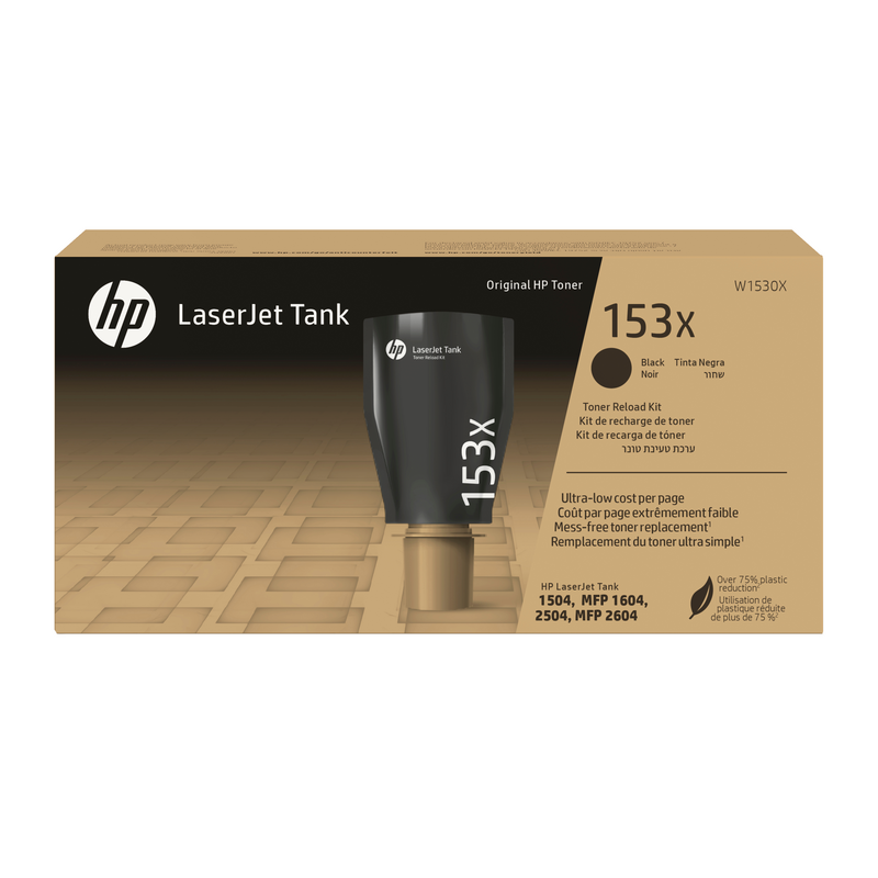 HP 153X Black Original LaserJet Tank Toner Reload Kit