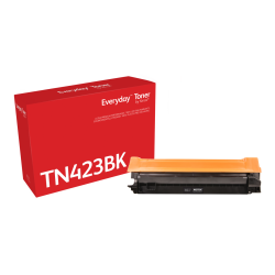 Everyday™ Black Toner by Xerox compatible with Brother TN-423BK, High capacity