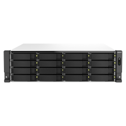 QNAP TS-h2287XU-RP NAS Rack (3U) Intel Xeon E E-2336 32 GB DDR4 0 TB QuTS hero Black, White