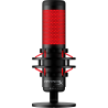 HyperX QuadCast - USB Microphone (Black-Red) - Red Lighting