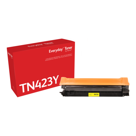 Everyday™ Yellow Toner by Xerox compatible with Brother TN-423Y, High capacity