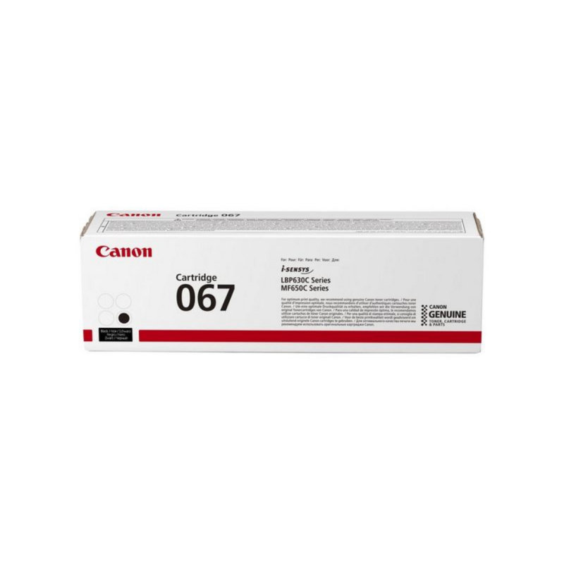 Canon 067 toner cartridge 1 pc(s) Original Black