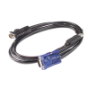 APC AP5253 KVM cable Black 1.83 m