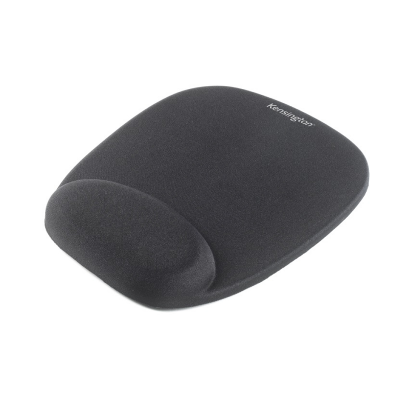 Kensington Foam Mouse Pad with Wrist Support - Black