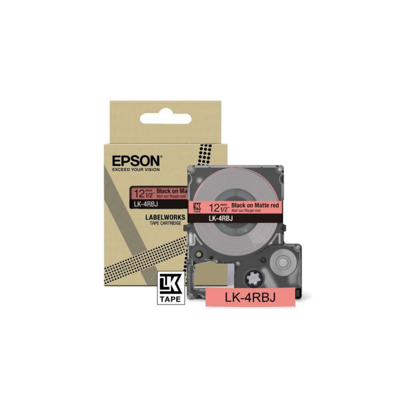 Epson LK-4RBJ Black, Red