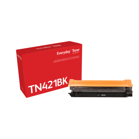 Everyday™ Black Toner by Xerox compatible with Brother TN-421BK, Standard capacity