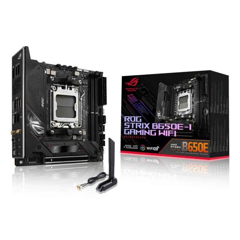 ASUS ROG STRIX B650E-I GAMING WIFI AMD B650 Socket AM5 mini ITX
